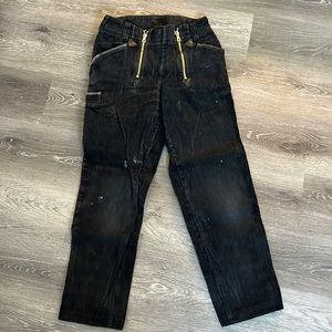 Vintage Men’s Distressed Euro Workwear Pant - Size 30